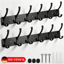 2 Stück Kleiderhaken Wand mit