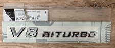 V8 Biturbo Schriftzug Emblem