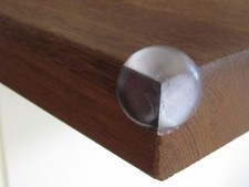 4 Eckenbumms 25 mm transparent,  Eckenschutz, Kantenschutz, Stoßschutz  Puffer 