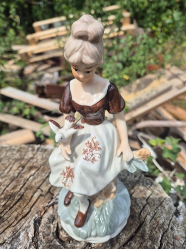 Vintage porzellanfigur zofe - vintage,