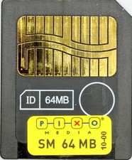 Pixomedia smartmedia card - smartmedia, 64