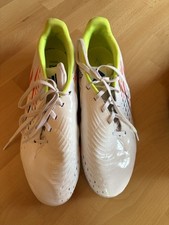 Hallen-Fußballschuhe Adidas Predator ohne Stollen; weiß; Größe 45,5; wie neu