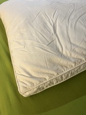 IKEA BERGVEN Daunen Kopf Kissen, Niedrig 80x80 cm Neuwertig Np=90,-€