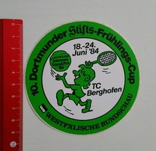 Aufkleber/Sticker: 10. DORTMUNDER Stifts Frühlings Cup - Westfälische (01071624)