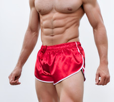 Retro Sporty Nylon Satin