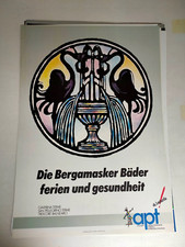 Plakat Bergamasker Bäder