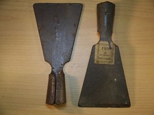 2 Eiskratzer Eispickel Fugenkratzer Eisstoßer Eisschaber Schneeschaufel Stahl