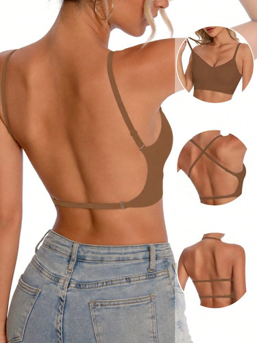 Nahtloser rückenfreier damen - rückenfreier,