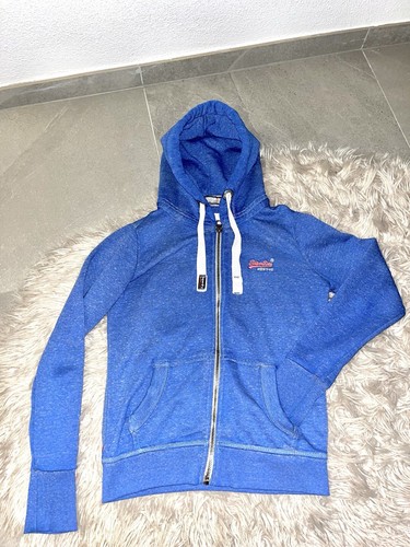 Superdry weste zip hoodie - weste,
