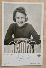 Conny Froboess Autogrammkarte