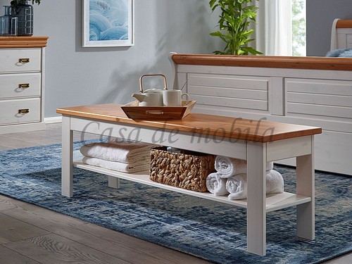 Sitzbank bettbank 140x45x35cm - sitzbank,