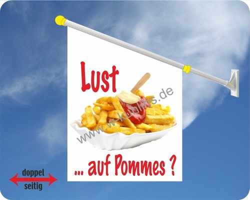 Flagge pommes frites grill - flagge,,