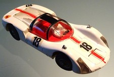 Märklin Sprint schöner PORSCHE CARRERA 6 in WEISS Nr. 1302 läuft TOP TOP-Zustand