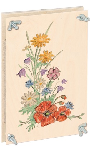 Blumenpresse bunt 16 - bunt, x
