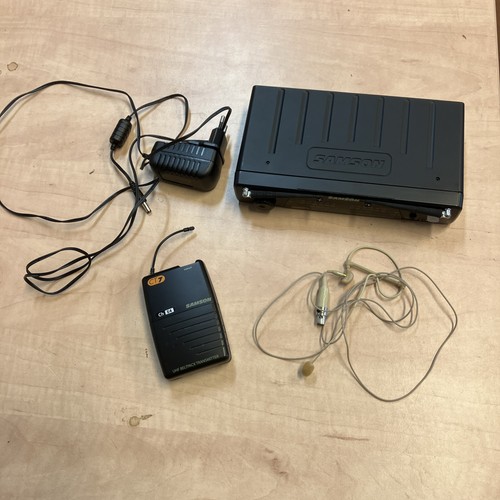 Samson wireless system headset - samson,