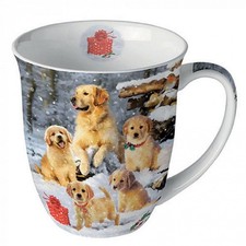 Tasse golden retriever - golden,