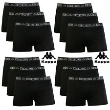 4-20er Pack Kappa Boxershorts Retro Baumwolle Unterhose Unterwäsche Schwarz |KP 
