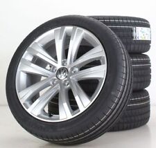 VW Sharan 7N Sommerräder 18 Zoll Alufelgen Toulon silber Felgen 7N0601025F