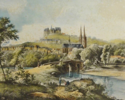 Marburg gesamtansicht kolor - marburg,