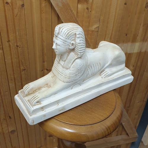 Keramik sphinx skulptur aus - keramik,