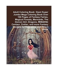 Adult coloring book giant - adult,