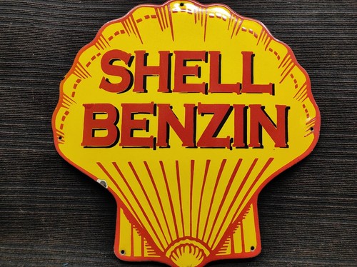 Porzellan shell benzin - shell,
