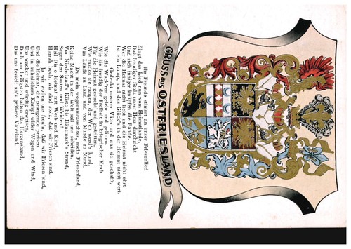 Gruß aus ostfriesland - ak,