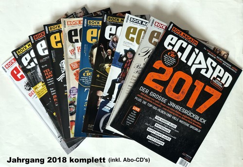 Eclipsed rock magazin kpl - rock,