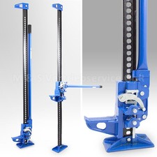 Offroad Wagenheber Stockwinde Zahnstangenheber für SUV PKW 3000kg Blau BITUXX