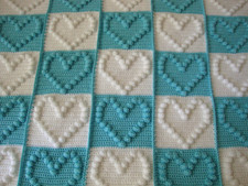  Gehäkelte Babydecke