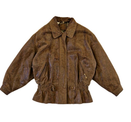 Vintage lederjacke l - vintage,
