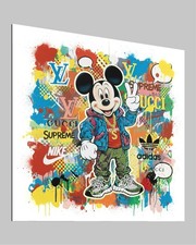 Micky Maus Leinwand Bild