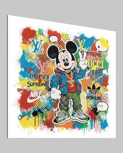 Micky maus leinwand bild - leinwand,