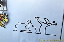 Vespa aufkleber linea gts - "la,