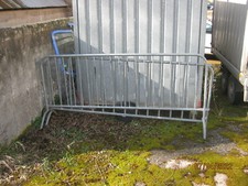 2 Absperrgitter / Zaunfelder - transportabel