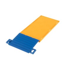 1x Lego Duplo Bau Grund Platte 4x8 hell orange Klappe Rampe blau 89195 87658