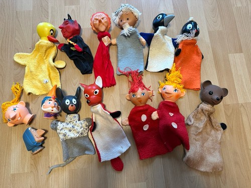 Ddr handpuppen konvolut - handpuppen,