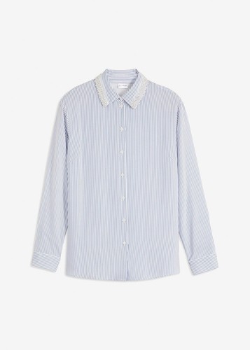 Damen bluse mit dekorativer - bluse,