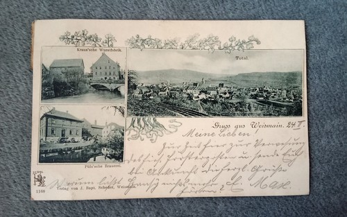 Weismain 1901 püls sche - weismain,
