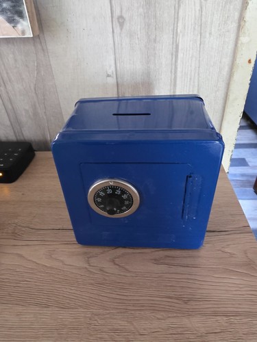Metalltresor blau safe tresor - blau,