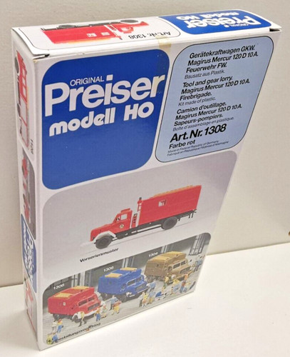 Preiser 1308 feuerwehr - preiser,