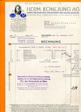 Rechnung 1939 hermann - rechnung,