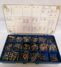 Konvolut alter Widerstände,Vintage,Selten,Radio,Bastler,Sammler,Restaurierung