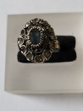 Jugendstil 800er Silber Ring