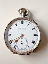 Englische  Taschenuhr in 925