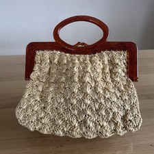 Vintage Bast Tasche Basttasche