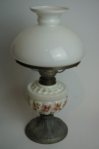 Antike öllampe blumendesign - Öllampe,