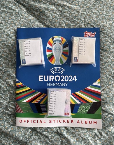 Topps euro 2024 sammelalbum - 2024,