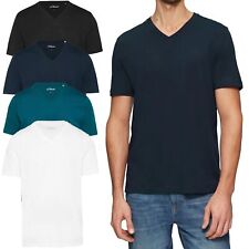 s.Oliver Herren T-Shirt V-Neck