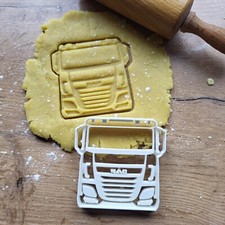 DAF CF LKW TIR Truck Ausstecher Ausstechform Cutter Salzteig Bus Van biscotto